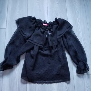MA*RS gyaru jirai kei blouse